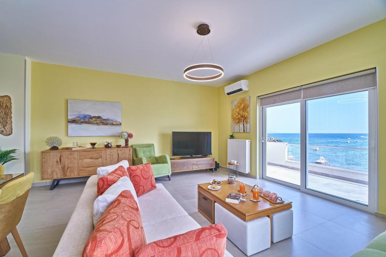 Seaside House Daire Kíssamos Dış mekan fotoğraf